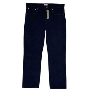 J. Crew Vintage Slim Straight Corduroy Pant in Midnight Navy Size 28 Petite NWT